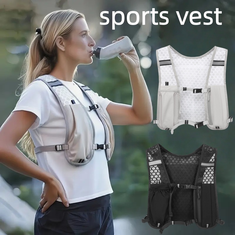 Cycling Backpack - ランニングベスト ユニセックス 防水 通気性 バックパック ランニング
