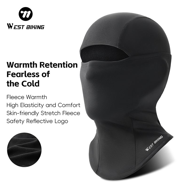 Cycling Gear Winter - WEST BIKING 冬用サーマルバラクラバ 高弾性 通気性 防風