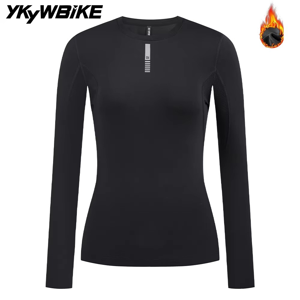 Cycling Gear Winter - YKYWBIKE レディース サイクリング ベースレイヤー 冬&秋 自転車