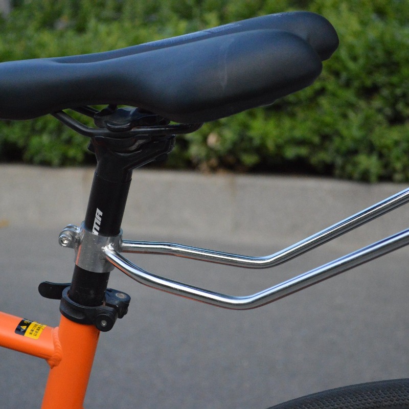 304 ステンレス鋼自転車リアラック耐荷重安定性一体型防食自 - Bike Cargo Rack のレビューと価格