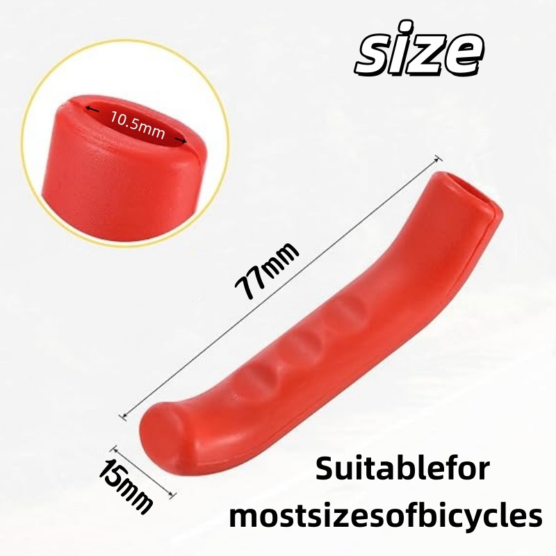 1ペア自転車ブレーキハンドルカバー、滑り止めシリコンカバー、 - Cycling Protective Gear のレビューと価格