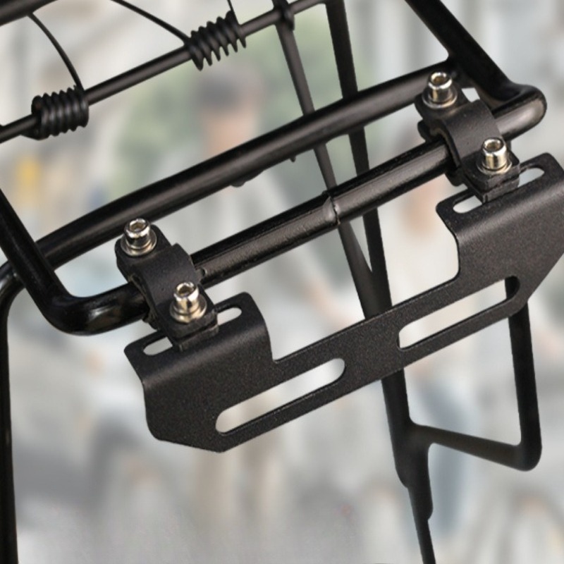 軽量自転車リアラック滑り止めポータブル鉄素材安定した安全な自 - Bike Cargo Rack のレビューと価格