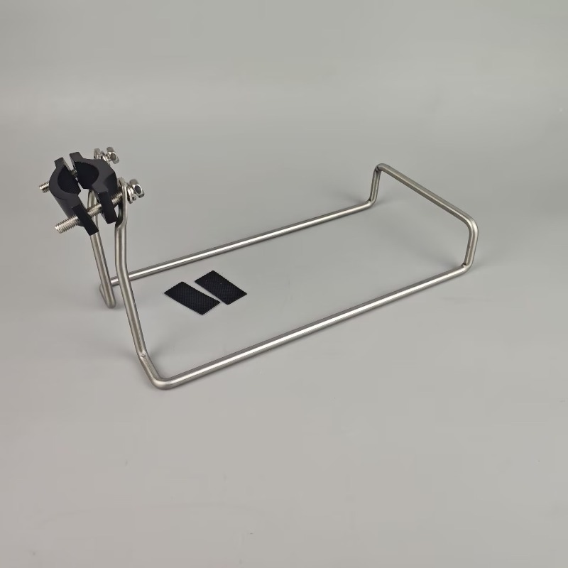 自転車フロントラック ステンレス製 自転車リアラック マウン - Bike Cargo Rack のレビューと価格