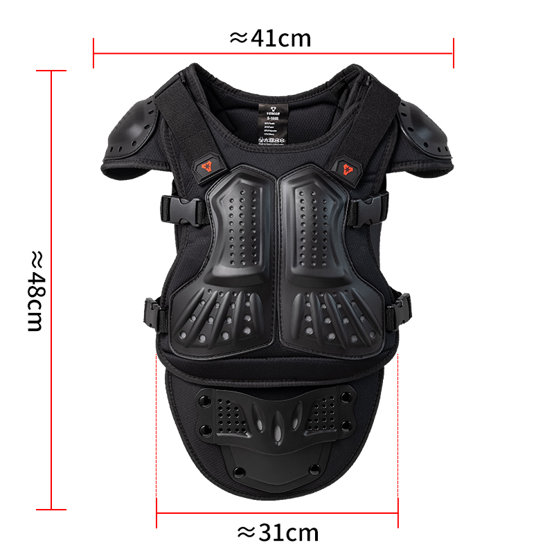 子供用バイク乗車用ボディアーマー キッズモトクロスバックベス - Cycling Protective Gear のレビューと価格