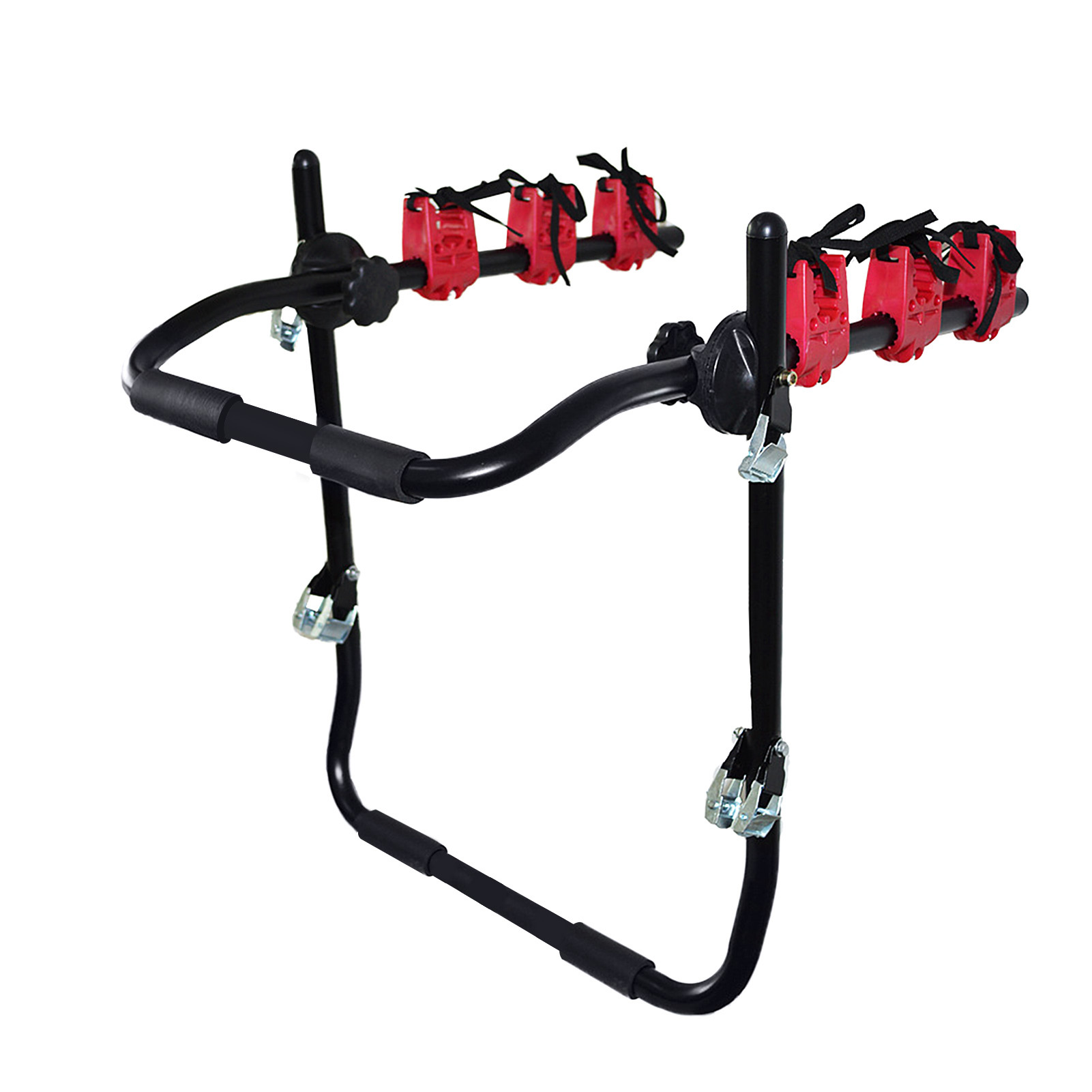 トランクマウント自転車ラックサポート 3台搭載可能 ヘビーデ - Bike Cargo Rack のレビューと価格