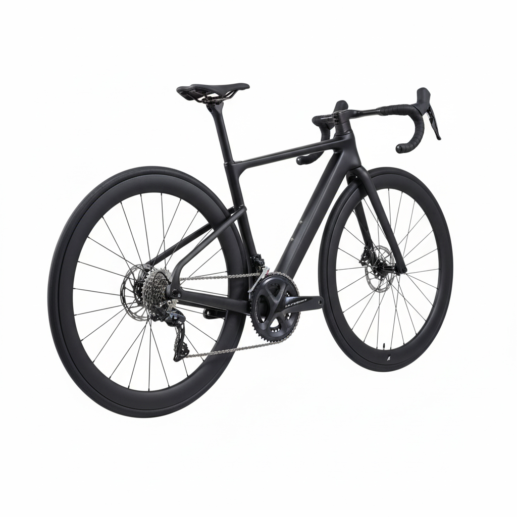 61cm大型耐久ロードバイク、カーボンファイバー素材、T80 - Carbon Bike Frame のレビューと価格