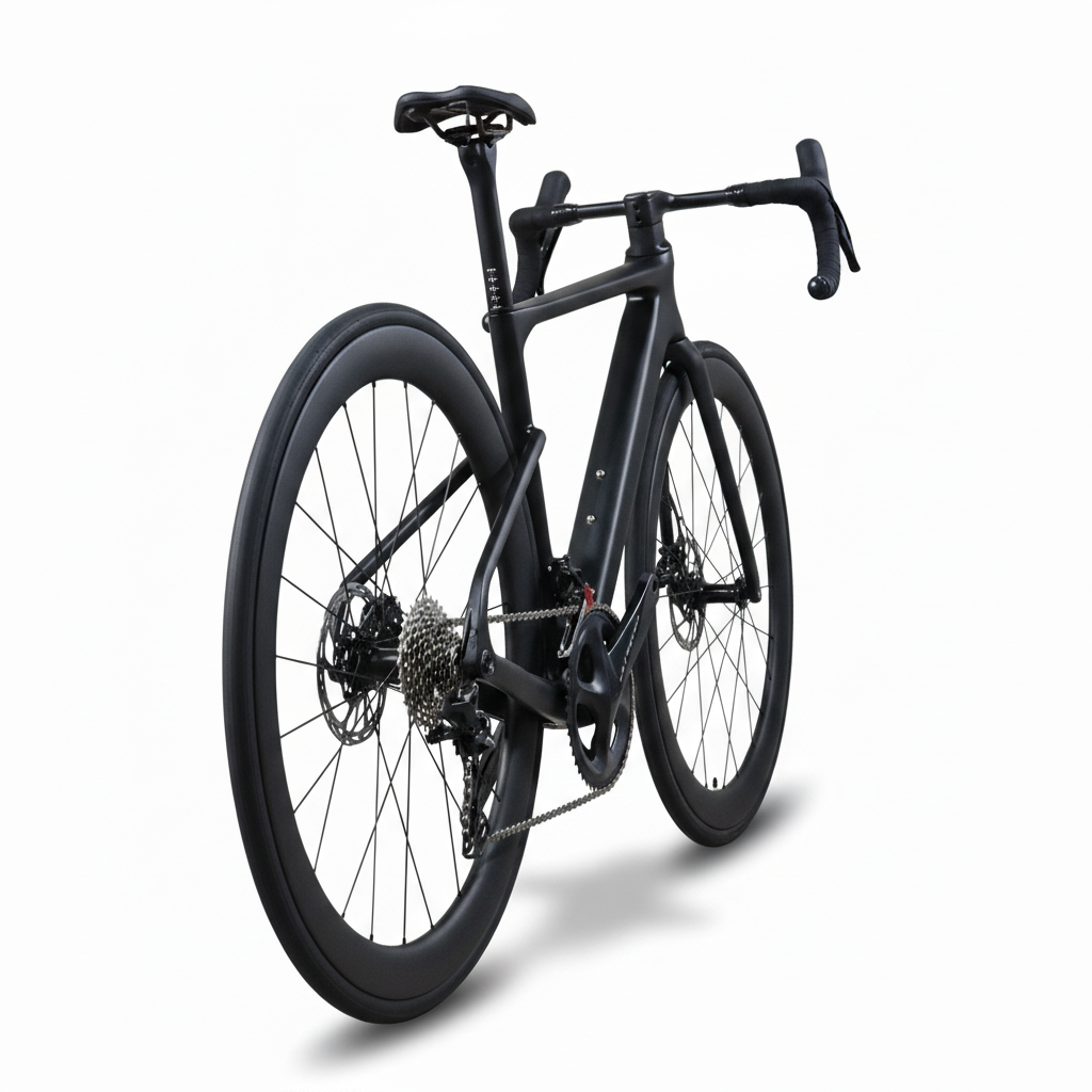 61cm大型耐久ロードバイク、カーボンファイバー素材、T80 - Carbon Bike Frame のレビューと価格