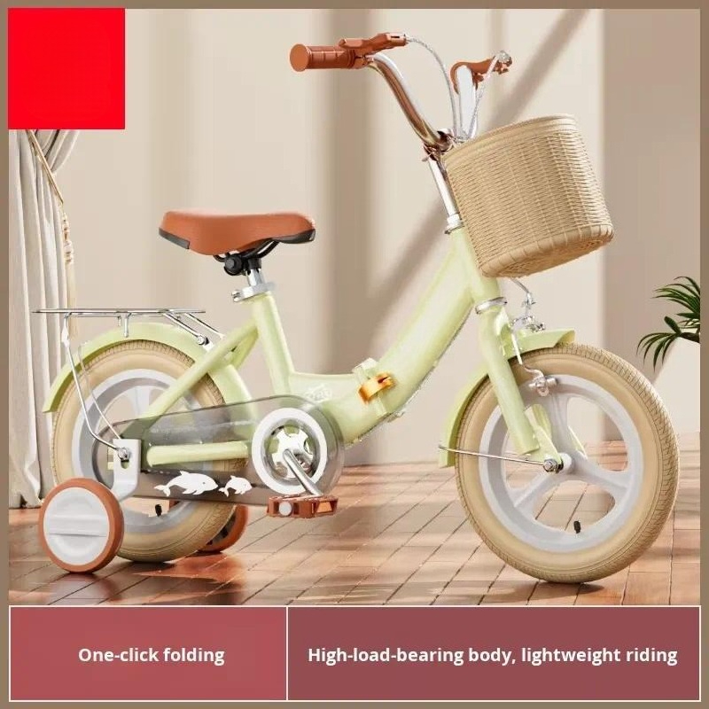 折りたたみ式子供用自転車（3歳～10歳向け）高炭素鋼フレーム - Carbon Bike Frame のレビューと価格