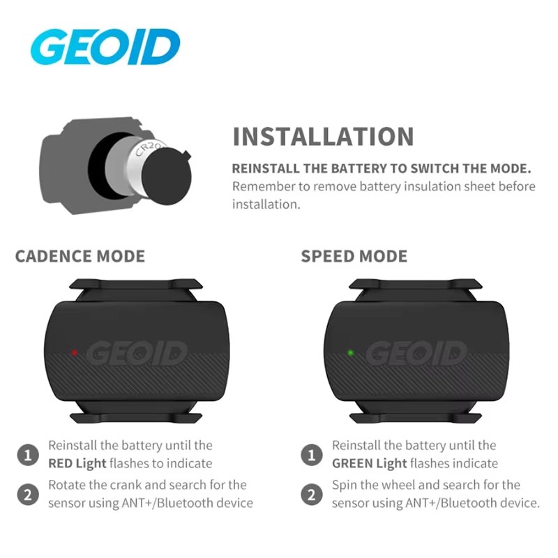 GEOID CS600 バイクケイデンススピードセンサーサイ - Bike Computer Gps のレビューと価格