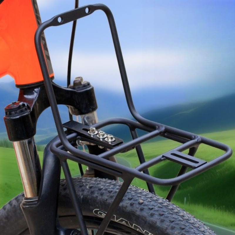 ユニバーサルバイク用荷物キャリア アルミ合金製フロントラック - Bike Cargo Rack のレビューと価格