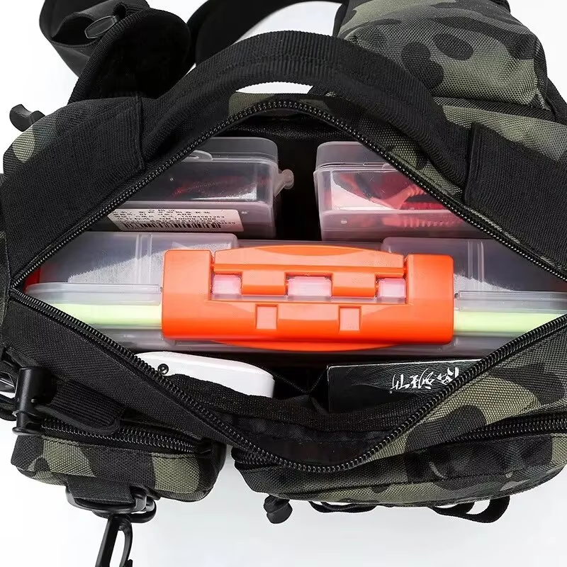 アウトドア戦術キャンプクライミングウエストスリングバッグクロ - Cycling Backpack のレビューと価格