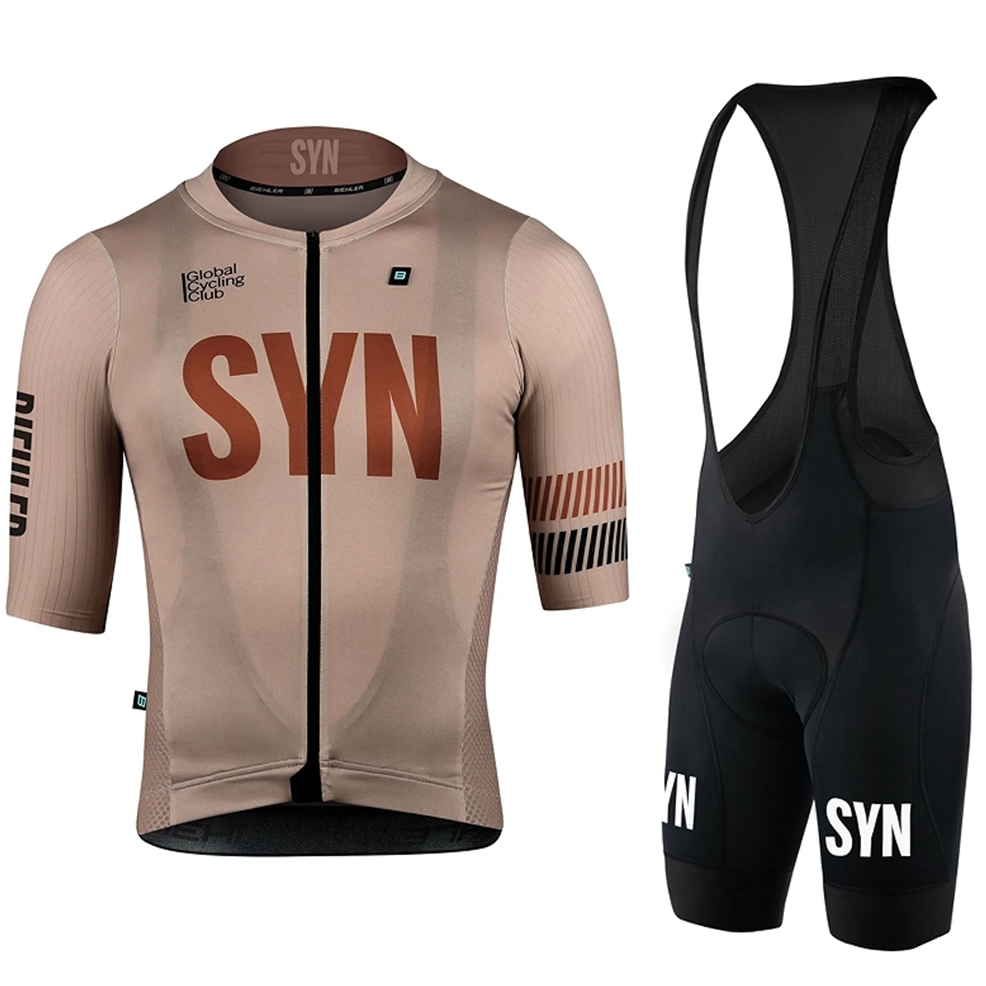 メンズ半袖サイクリングジャージとビブショーツ,高品質の柔らか - Cycling Gear Outfit のレビューと価格