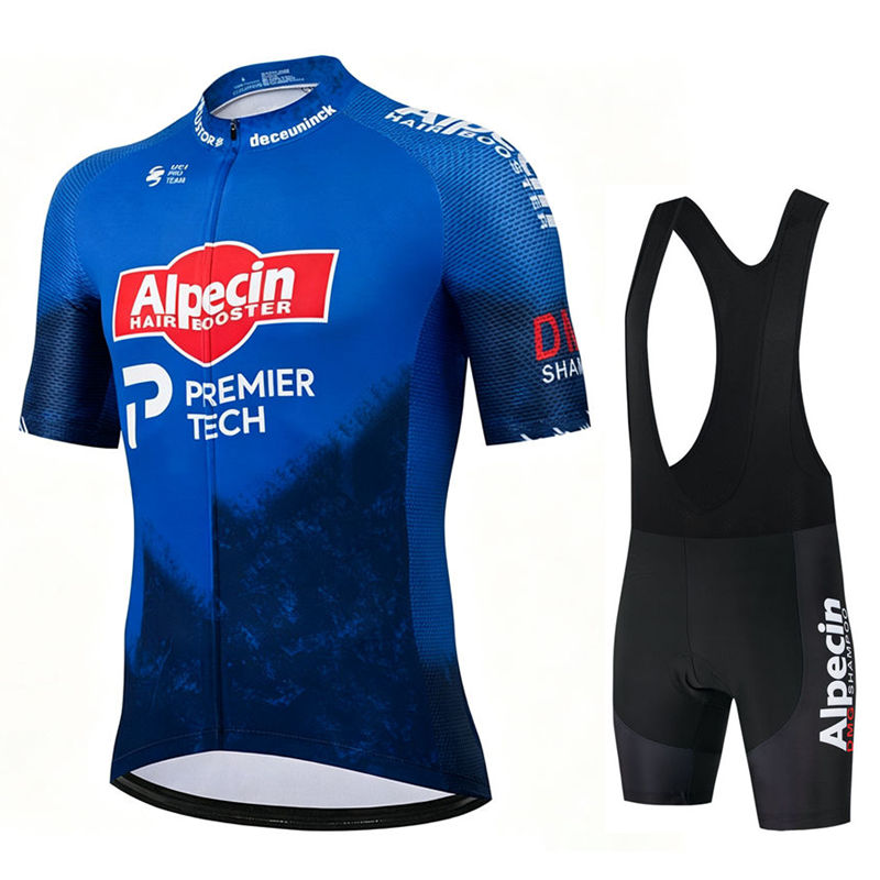 Alpecin プロサイクリングジャージセット男性ビブショー - Cycling Gear Outfit のレビューと価格