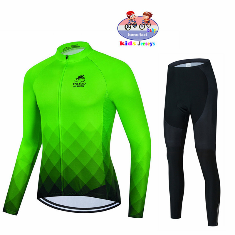 2026 春秋男の子通気性子供サイクリングジャージ速乾長袖  - Cycling Gear Outfit のレビューと価格