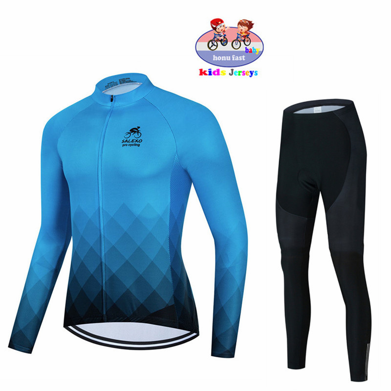 2026 春秋男の子通気性子供サイクリングジャージ速乾長袖  - Cycling Gear Outfit のレビューと価格