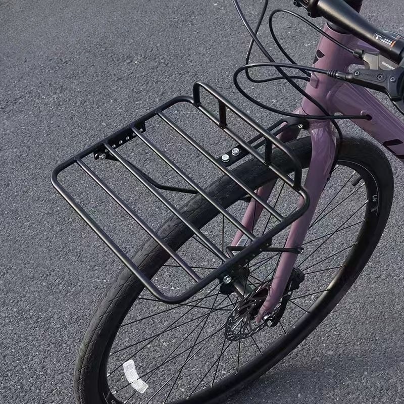 厚みのある砂利道用荷物ラック 強化炭素鋼製耐荷重自転車荷物キ - Bike Cargo Rack のレビューと価格
