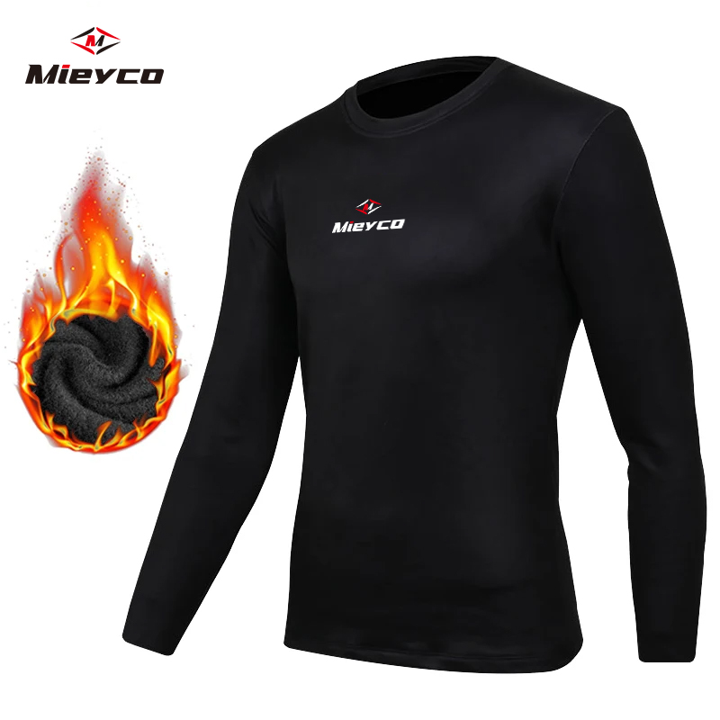 Mieyco メンズ 冬用サイクリングベースレイヤー 長袖サ - Cycling Gear Winter のレビューと価格
