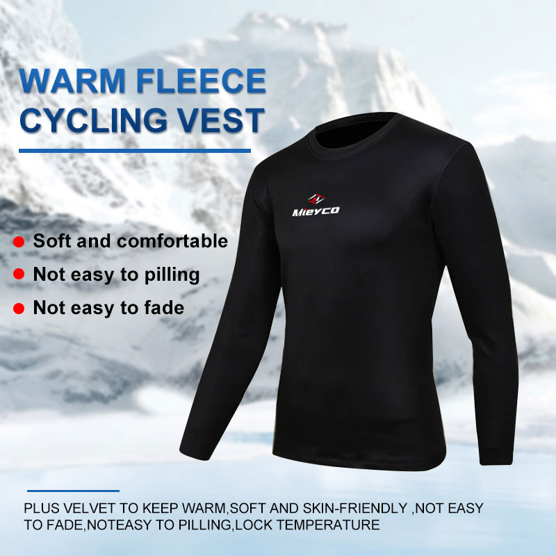 Mieyco メンズ 冬用サイクリングベースレイヤー 長袖サ - Cycling Gear Winter のレビューと価格