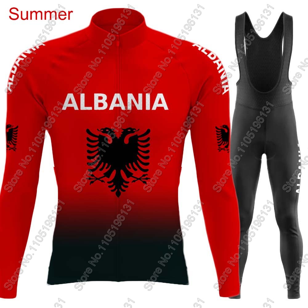 アルバニア代表チーム 2026 サイクリングジャージセット  - Cycling Gear Winter のレビューと価格