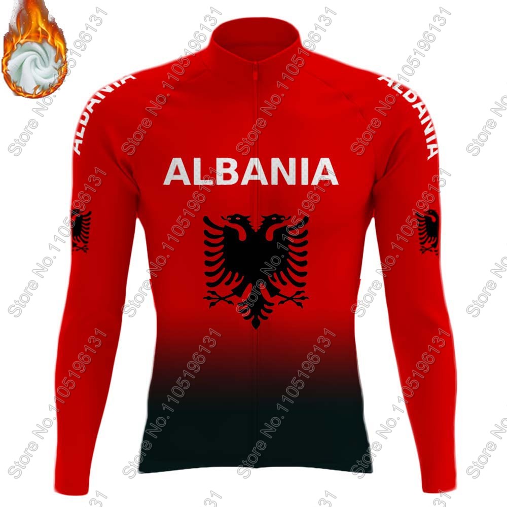 アルバニア代表チーム 2026 サイクリングジャージセット  - Cycling Gear Winter のレビューと価格